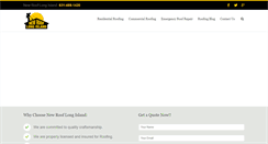 Desktop Screenshot of newrooflongisland.com